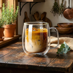 Double Walled Glass Coffee Cups – Insulated & Heat Resistant
